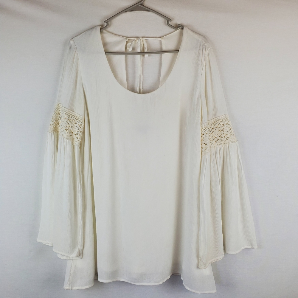 Purple Snow (Anthropologie)flowy blouse